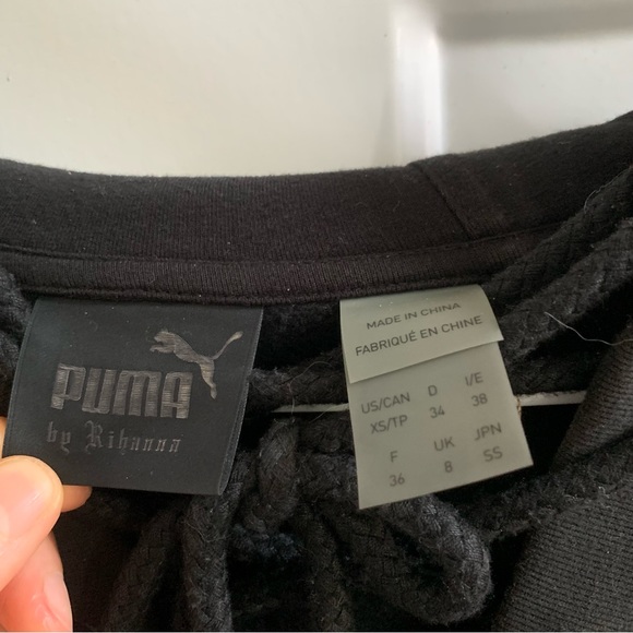 Fenty Puma by Rihanna Rising Sun Lacing Sweatshirt - Picture 8 of 8